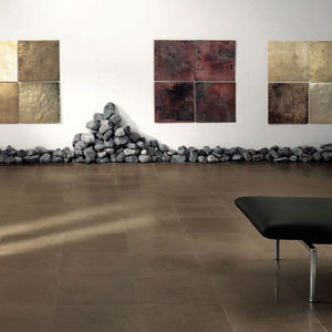indoor tile / floor / for floors / porcelain stoneware