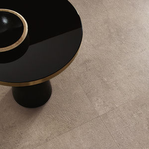 indoor tile / floor / porcelain stoneware / plain