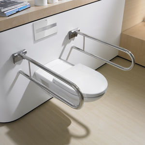 wall-hung toilet / porcelain / handicapped