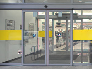 aluminum door profile / emergency exit