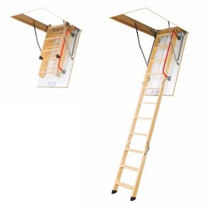 wood ladder