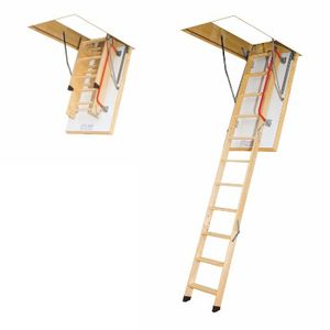 wood ladder