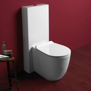monobloc toilet / ceramic