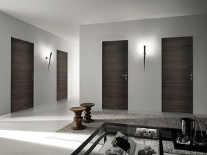 interior door / swing / wooden / flush