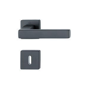 door handle / aluminum / contemporary / with lock