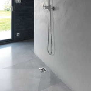 brushed stainless steel shower drain