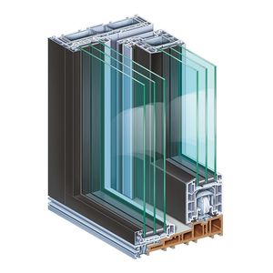glass sliding door system