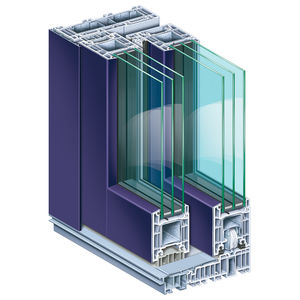 glass sliding door system