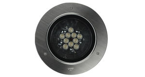 recessed floor light fixture / compact fluorescent / HID / LED