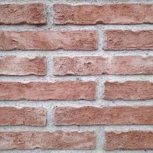 clay wall cladding panel / indoor/outdoor / aged / red