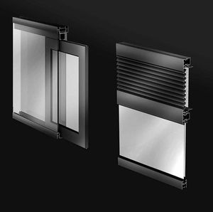 swing French door / aluminum