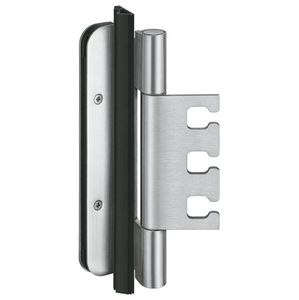 swing fire door hinge / stainless steel / concealed