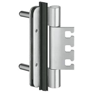 swing fire door hinge / stainless steel / concealed