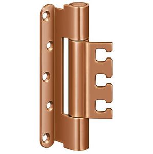 swing fire door hinge / bronze / concealed
