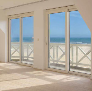 glass sliding door system