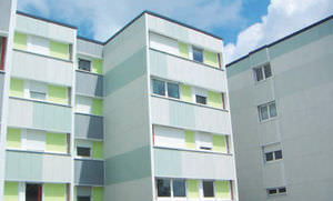 composite cladding / smooth / panel
