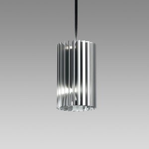 pendant downlight / LED / round / aluminum