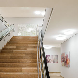 hanging light fixture / surface-mounted / LED / round