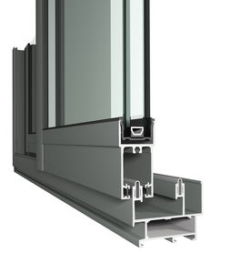 glass sliding door system