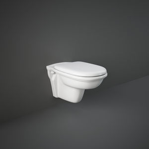 wall-hung toilet / ceramic
