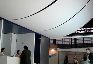 paper stretch ceiling / decorative
