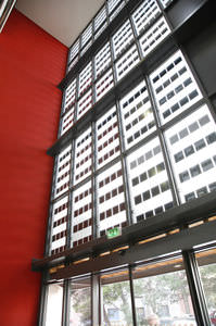 panel curtain wall / with photovoltaic panel