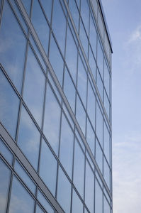 panel curtain wall / aluminum and glass
