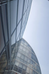 panel curtain wall / aluminum and glass