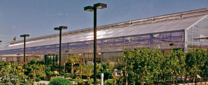 polycarbonate building panel / with UV protection / insulated