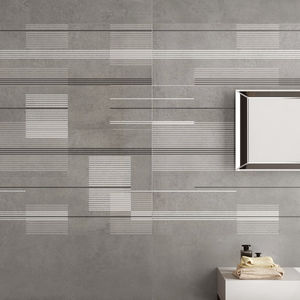 floor tile / wall / porcelain stoneware / antibacterial