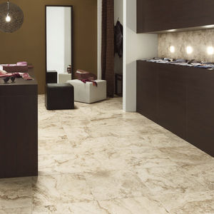 indoor tile / for floors / porcelain stoneware / polished