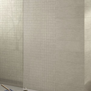 indoor tile / wall / porcelain stoneware / fabric look