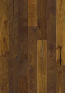 engineered parquet flooring / glued / floating / oak