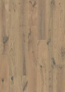engineered parquet floor / glued / floating / oak