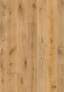 engineered parquet floor / glued / floating / oak
