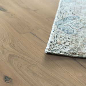 engineered parquet floor / glued / floating / oak