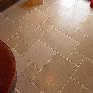 indoor tile / floor / natural stone / polished