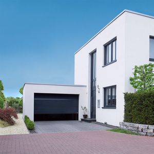 sectional garage doors / steel / automatic