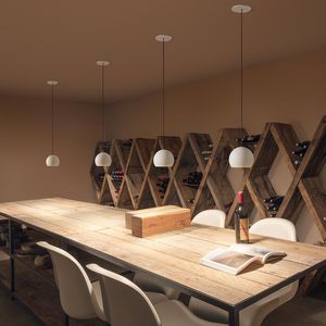 pendant lamp / contemporary / metal / LED