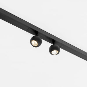 LED track light / aluminum / commercial / orientable