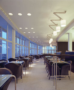 hanging light fixture / incandescent / round / IP20