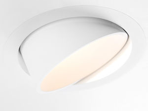 recessed ceiling spotlight / indoor / LED / round