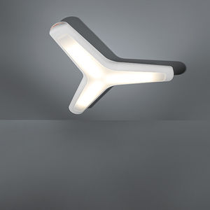 contemporary ceiling light / plastic / LED / compact fluorescent