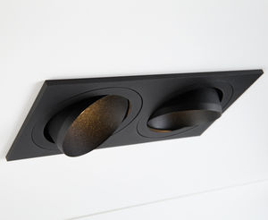 recessed ceiling spotlight / indoor / LED / round