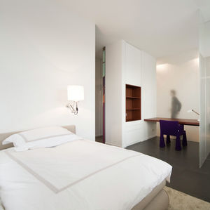 contemporary wall light / metal / LED / incandescent
