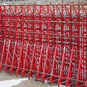 modular formwork / single-sided / metal / wall