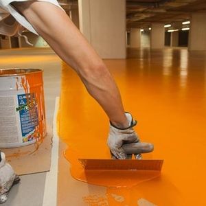 concrete primer / epoxy / indoor / aqueous