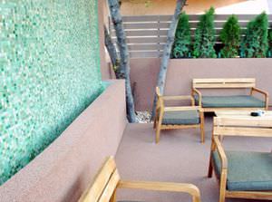 liquid epoxy resin flooring / commercial / for shops / smooth