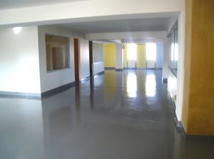 polyurethane flooring / commercial / for hospitals / smooth
