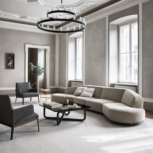 modular sofa / corner / semicircular / contemporary